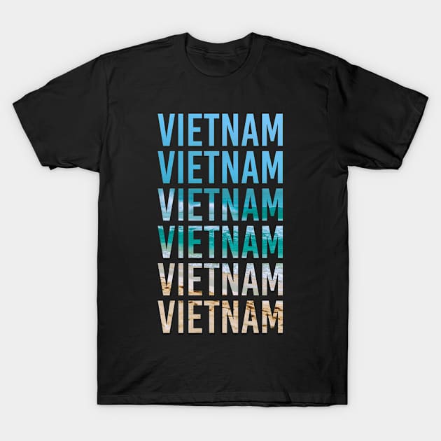 Vietnam honeymoon trip for newlyweds gift for him. Perfect present for mother dad father friend him or her T-Shirt by SerenityByAlex